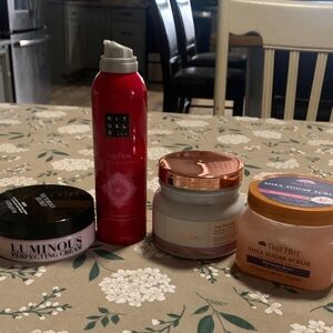 Body Cream, Body Butter, Body Scrub and Shower Gel